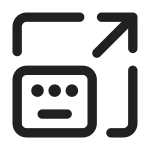 Keyboard Layout Resize SVG Icon